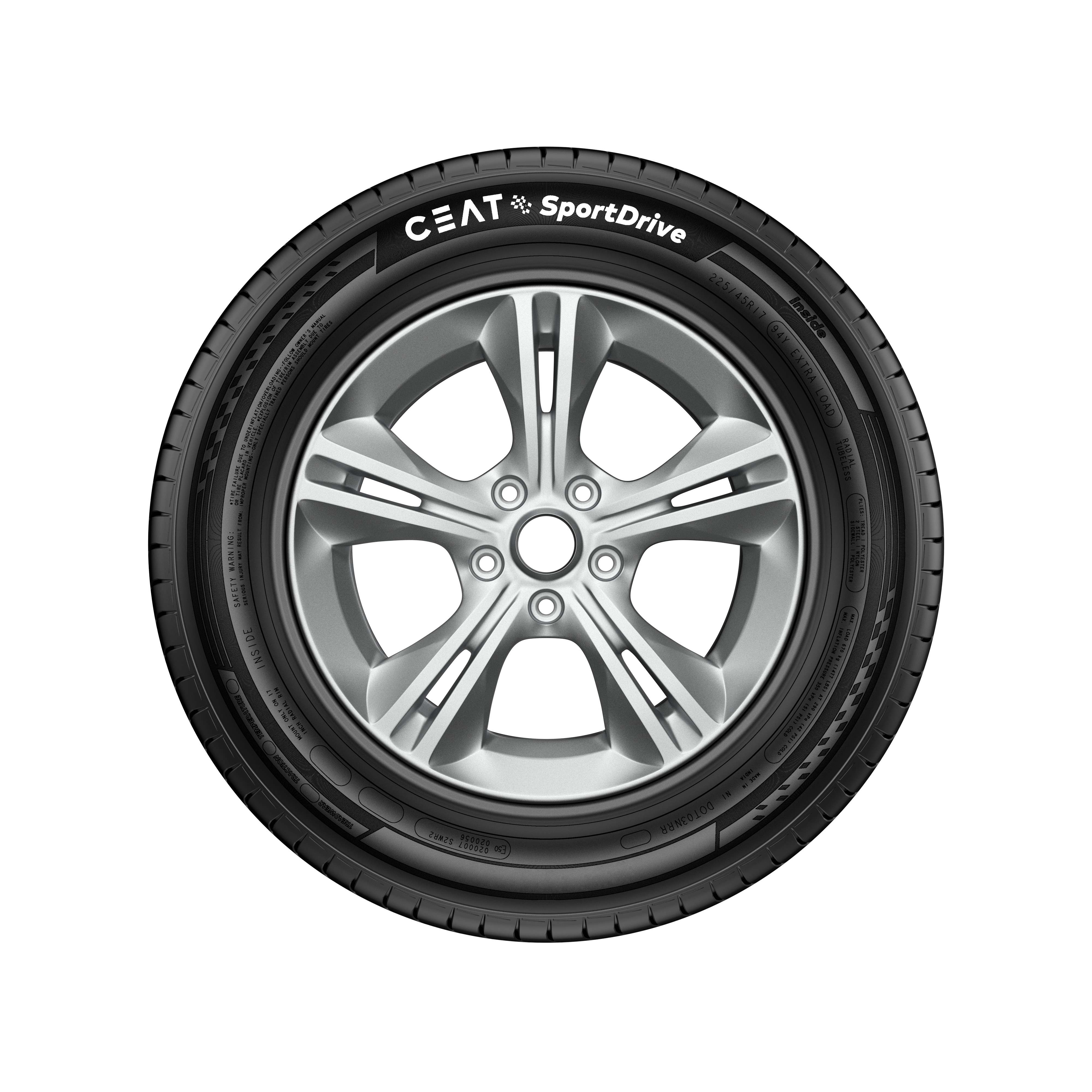 Buy SportDrive 215/45R17 91Y PCUV Tyre Online by CEAT